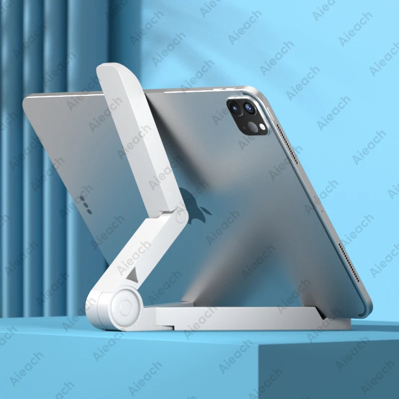 Portable Tablet & Monitor Stand – Adjustable Foldable Holder for Tablets, Kindle & Smartphones