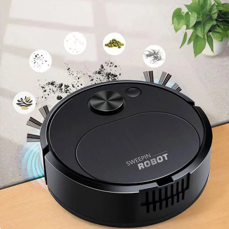 Mini Robot Vacuum Cleaner 3-in-1