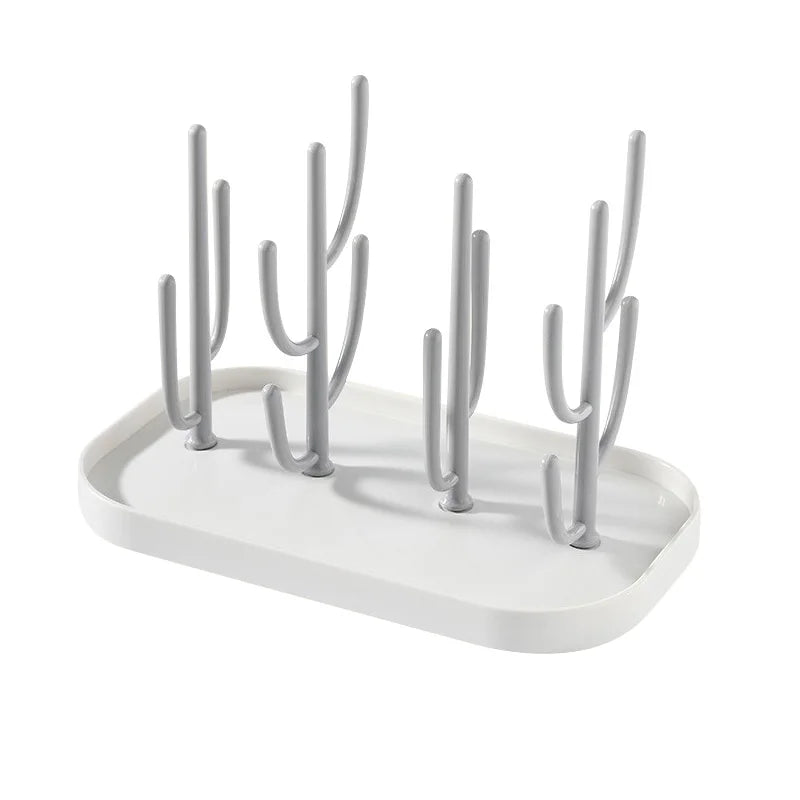 Portable Baby Bottle Drying Rack – PP Bottle Drainer for Baby Bottles, Pacifiers & Feeding Accessories, Space-Saving Drying Stand