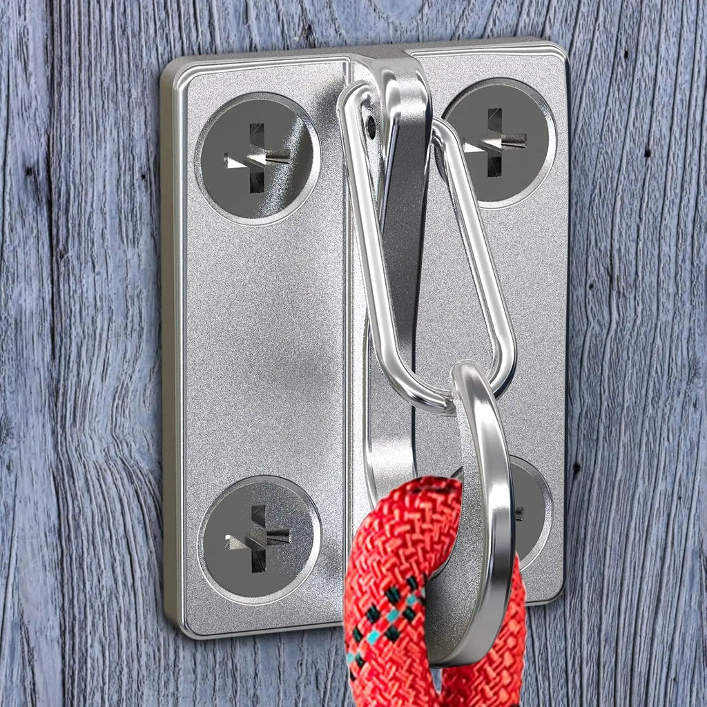 Heavy-Duty Stainless Steel Dog Leash Wall Mount – Secure Pet Tie-Out Hook for Indoor & Outdoor Use