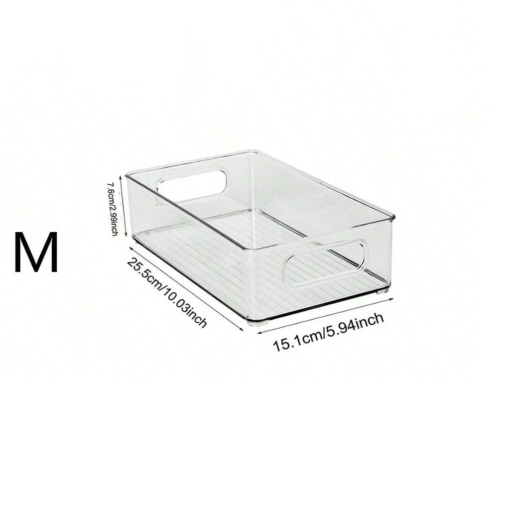 Stackable Refrigerator Storage Container with Handles