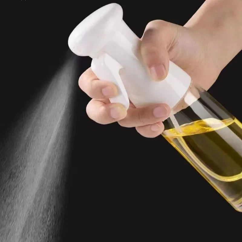 Pulverizador de aceite para cocinar - Botella pulverizadora dispensadora de aceite de oliva - Aceite y vinagre reutilizables aptos para uso alimentario, accesorios de cocina en botella pulverizadora