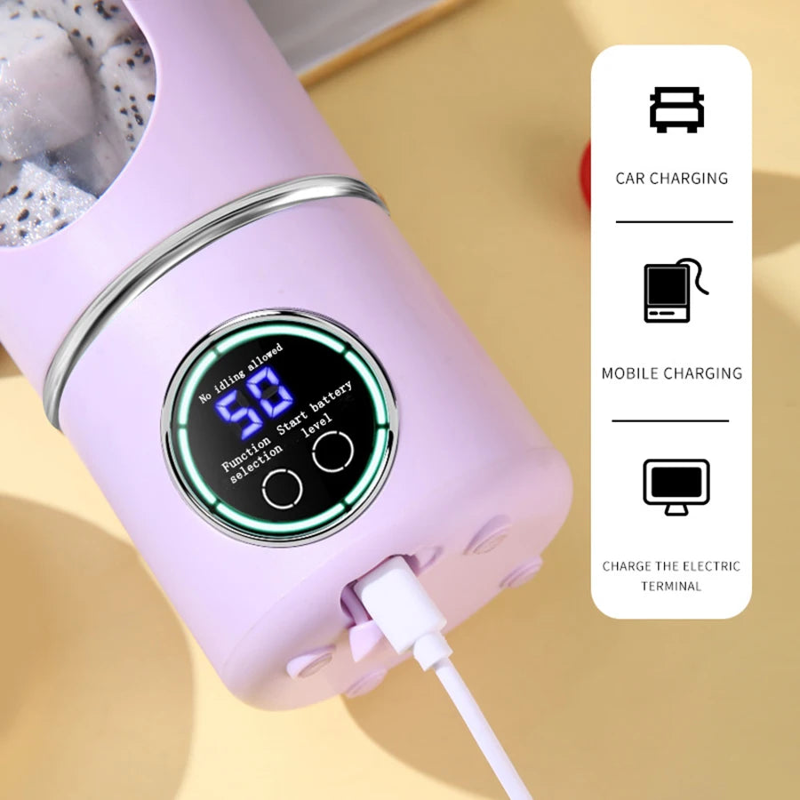 Portable Rechargeable Personal Blender for Smoothies & Milkshakes