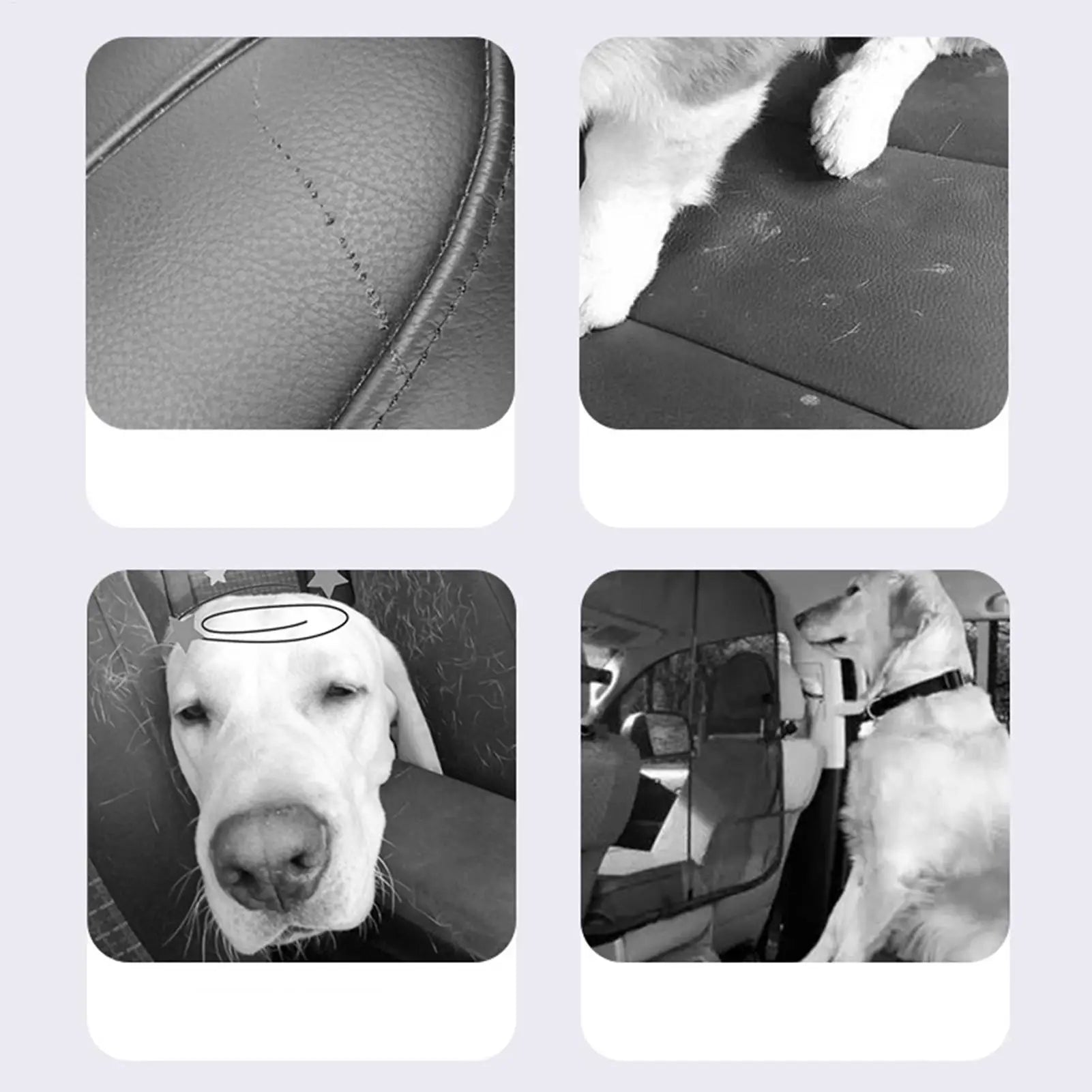 Asiento de coche grande para perros, funda protectora impermeable para asiento trasero, cojín transportador para mascotas, viaje en SUV, camión, vehículo, seguridad, fácil limpieza