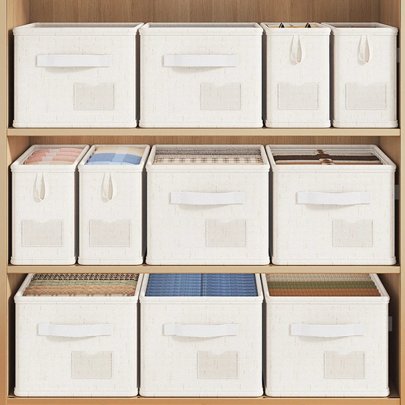 Drawer Clothing Organizer Box – Foldable Fabric Storage Divider for Underwear, Socks, Panties & Wardrobe Organization