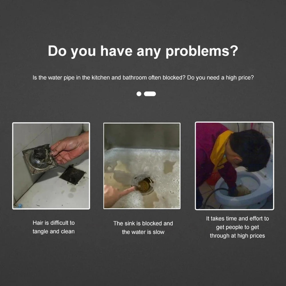 Flexible Drain Cleaning Brush