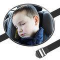 Adjustable Baby Car Mirror for Rear-Facing Seats – Shatter-Resistant Back Seat Safety Mirror with Wide-Angle View