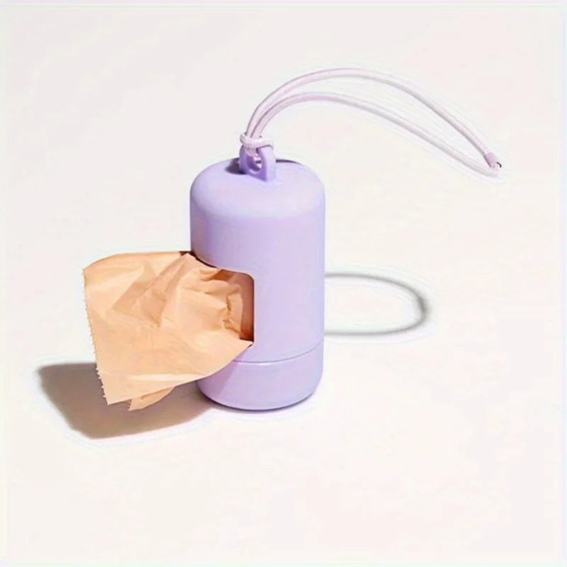 Portable Dog Waste Bag Dispenser – Mini Poop Bag Holder for Leash, Travel & Home Pet Waste Organization