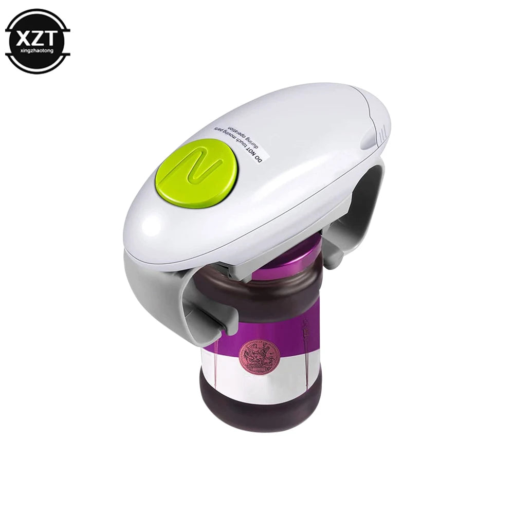 Abrelatas eléctrico automático para restaurantes, abrebotellas a pilas, abrelatas manual para botes y tarros, herramientas de cocina, utensilios de cocina
