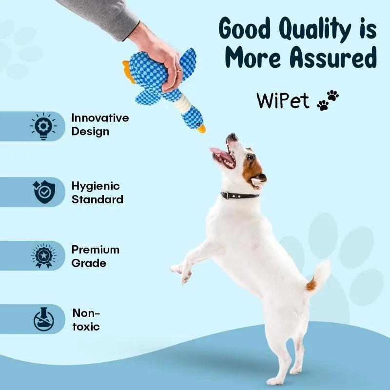 Plush Squeaky Pet Toy – Soft Interactive Toy for Dogs & Cats