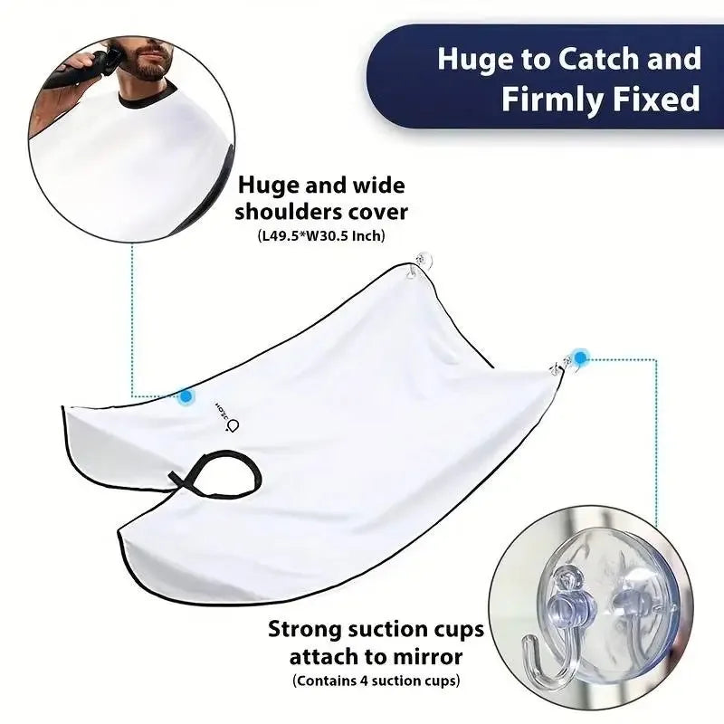 Beard Shaving Apron for Men