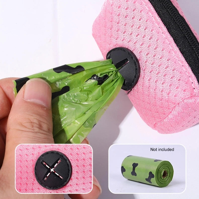 Dog Poop Bag Dispenser – Portable Pet Waste Bag Holder for Walks, Training & Outdoor Cleanup