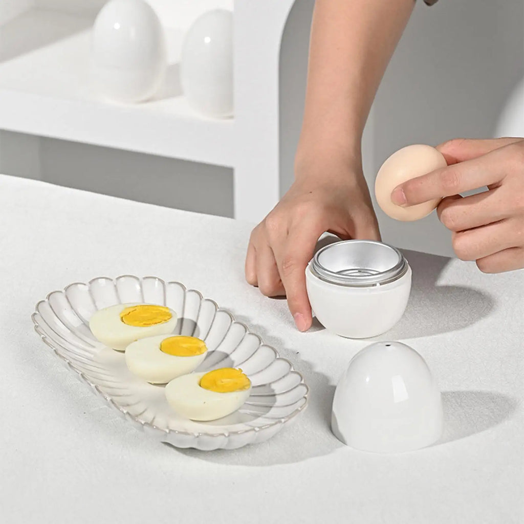 Microwave Egg Cooker – Fast Egg Boiler for Hard & Soft Boiled Eggs