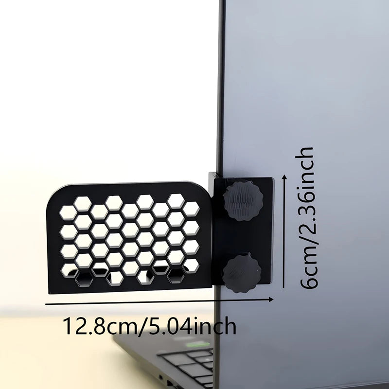 Monitor Phone Mount – Clip-On Side Holder for Monitors & Laptops