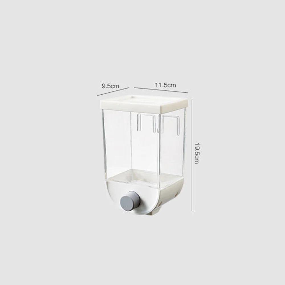 Kitchen Food Storage Dispenser Container for Cereal, Grains & Dry Food Organization