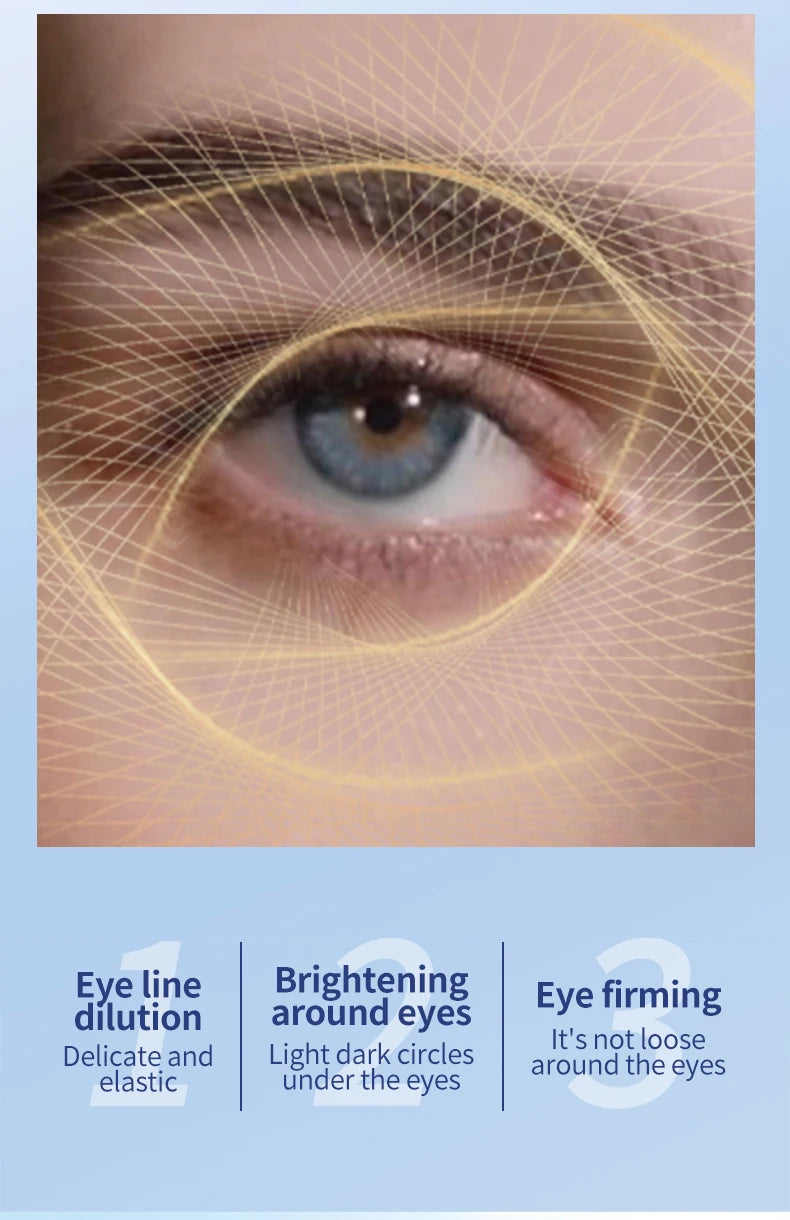 Electric Massage Eye Cream – Hyaluronic Acid Firming & Anti-Aging