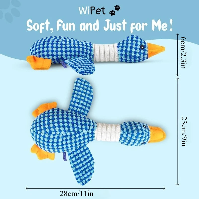 Plush Squeaky Pet Toy – Soft Interactive Toy for Dogs & Cats