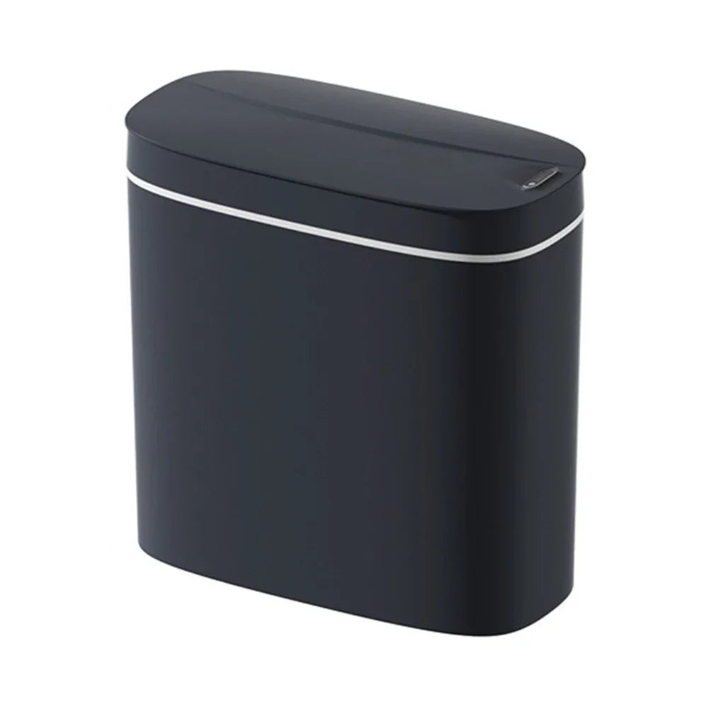 14L Smart Sensor Trash Can with Lid | Touchless Automatic Waste Bin for Kitchen & Bathroom