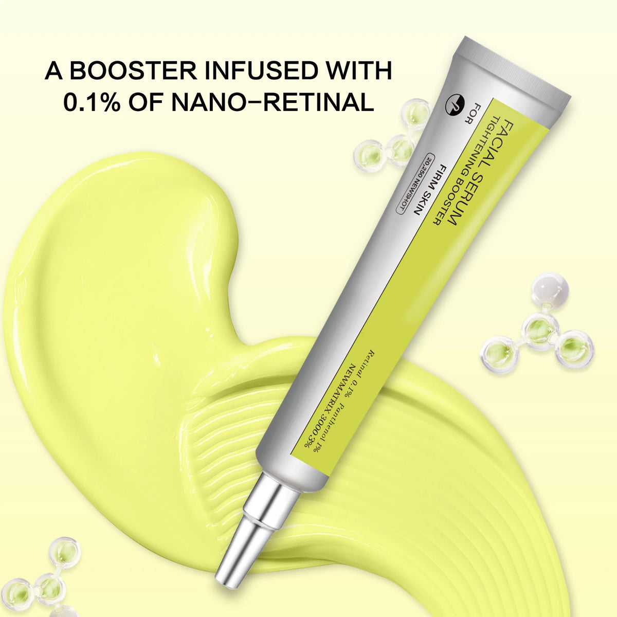 Retinal Shot facial booster serum for smoother-looking skin texture