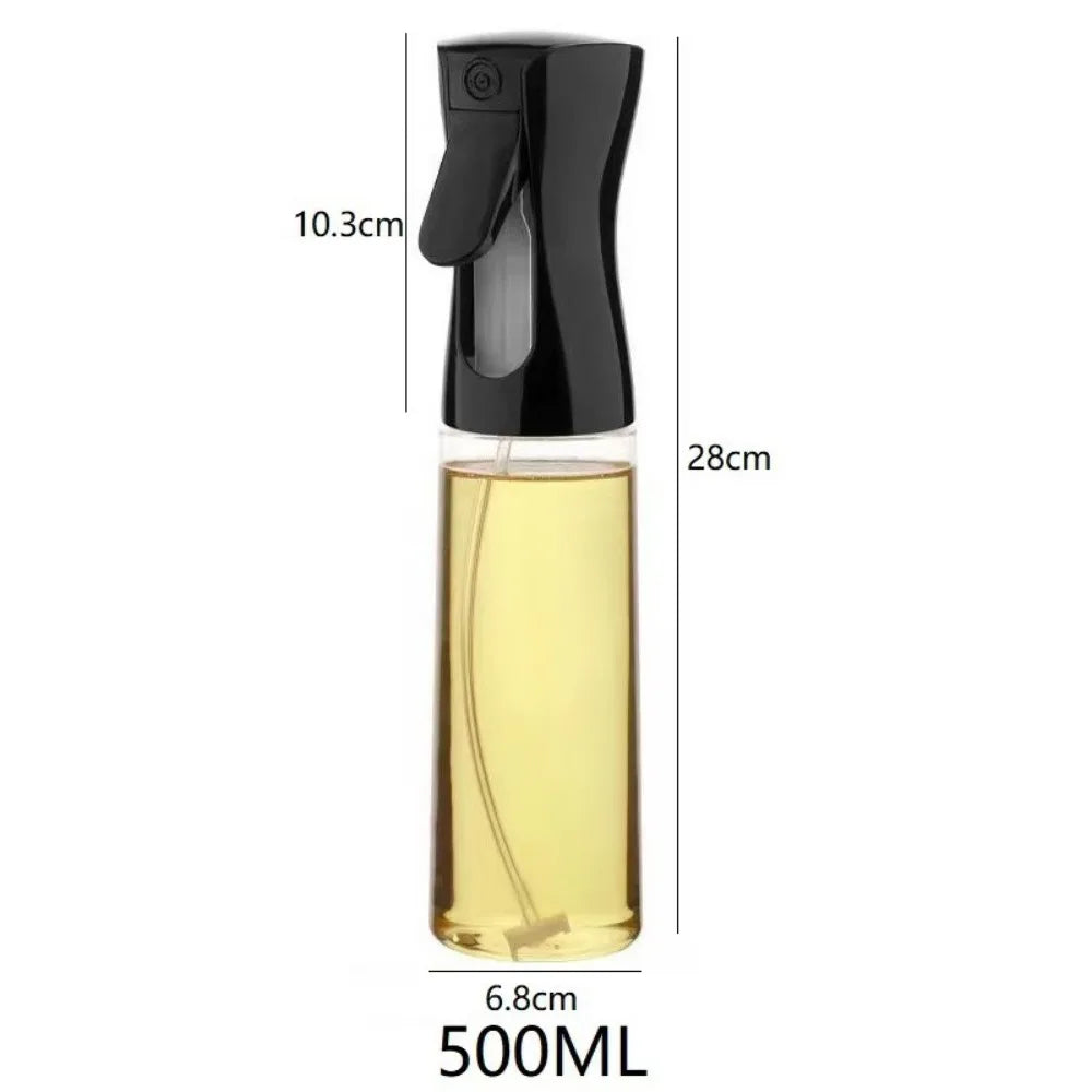 Pulverizador de aceite para cocinar - Botella pulverizadora dispensadora de aceite de oliva - Aceite y vinagre reutilizables aptos para uso alimentario, accesorios de cocina en botella pulverizadora