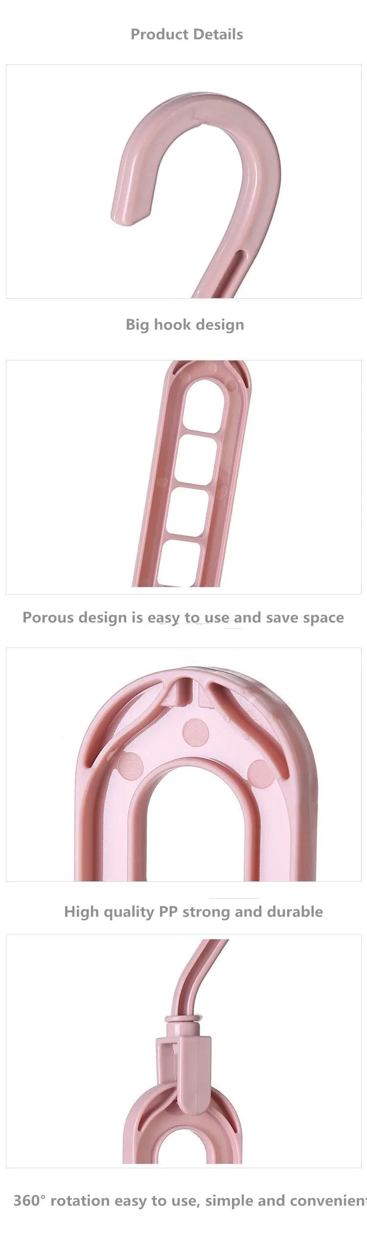 Space-Saving Multi-Port Clothes Hanger Organizer