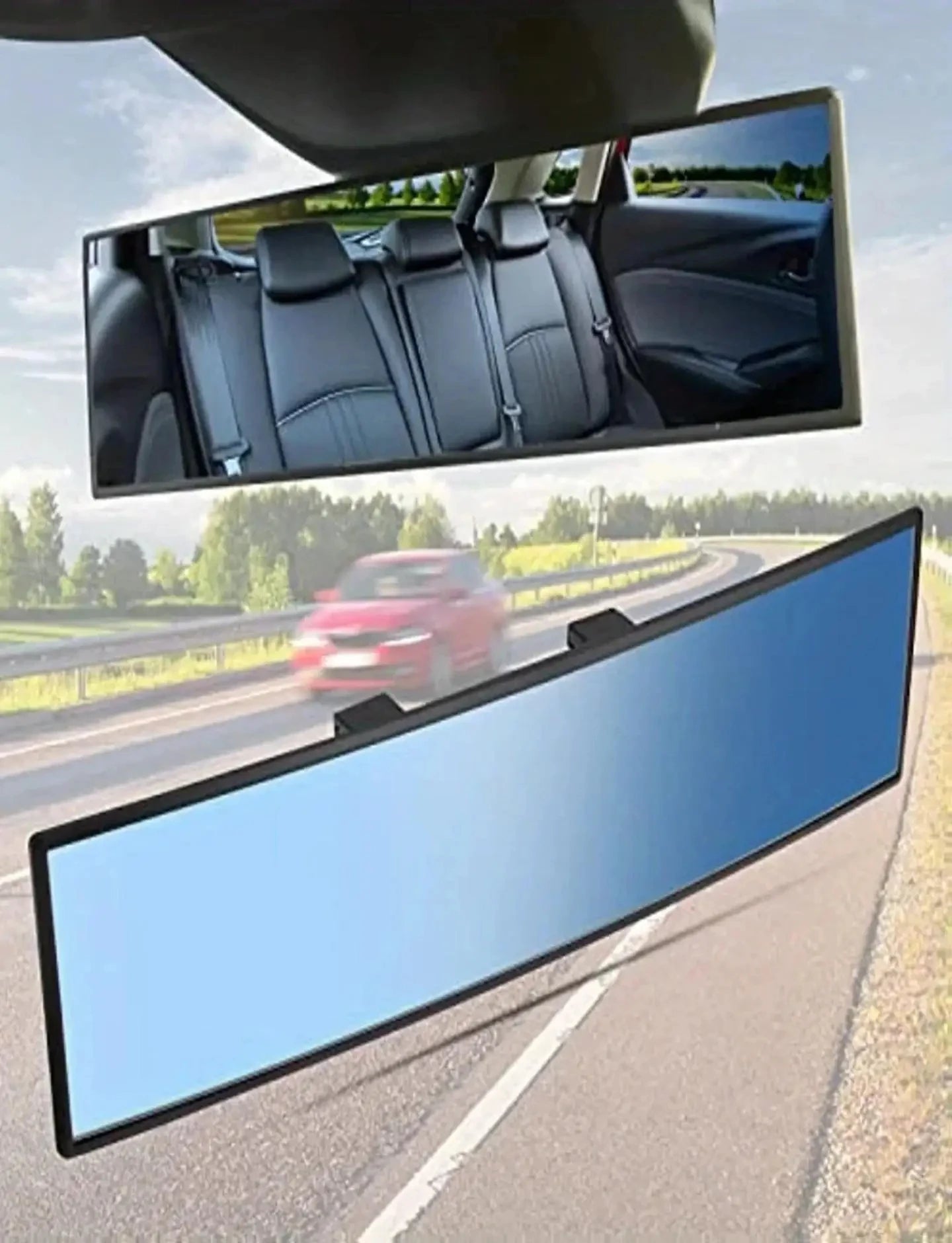 Wide Angle Baby Car Mirror – Anti-Glare Panoramic Rear View Mirror for Child Monitoring & Safer Driving