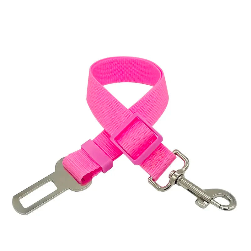 Pet Car Safety Harness – Adjustable Dog & Cat Seat Belt Strap for Secure Travel, Driving & Vehicle Protection