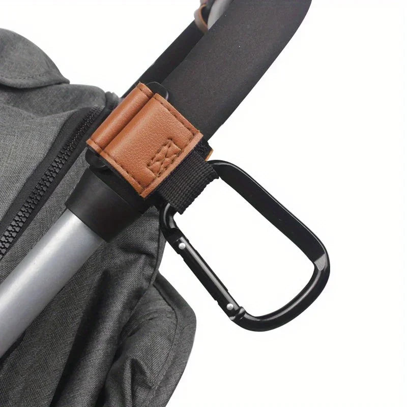 Universal Stroller Hooks – Heavy Duty Organizer Clips for Diaper Bags, Shopping Bags, Car Seats & Baby Strollers