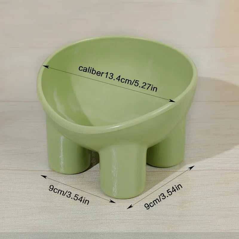 Elevated Cat Bowl with Stand – Raised Pet Food & Water Dish for Comfortable Feeding & Better Posture