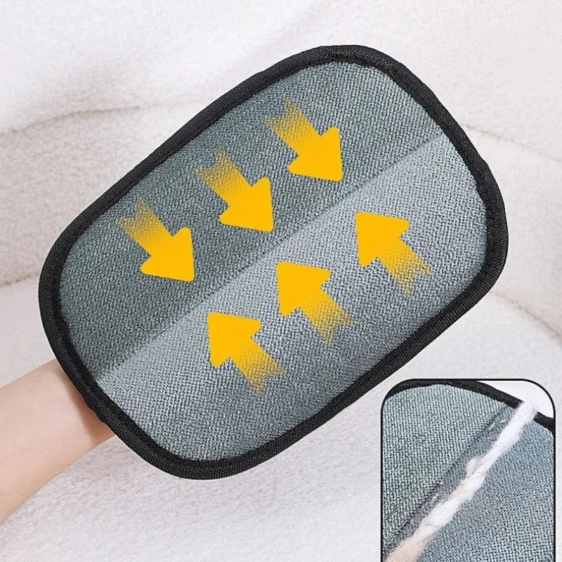 Removedor de Pelo de Mascotas Portátil Guantes Despeluzadores Lavables para Ropa Productos de Limpieza para Mascotas Accesorios para Mascotas