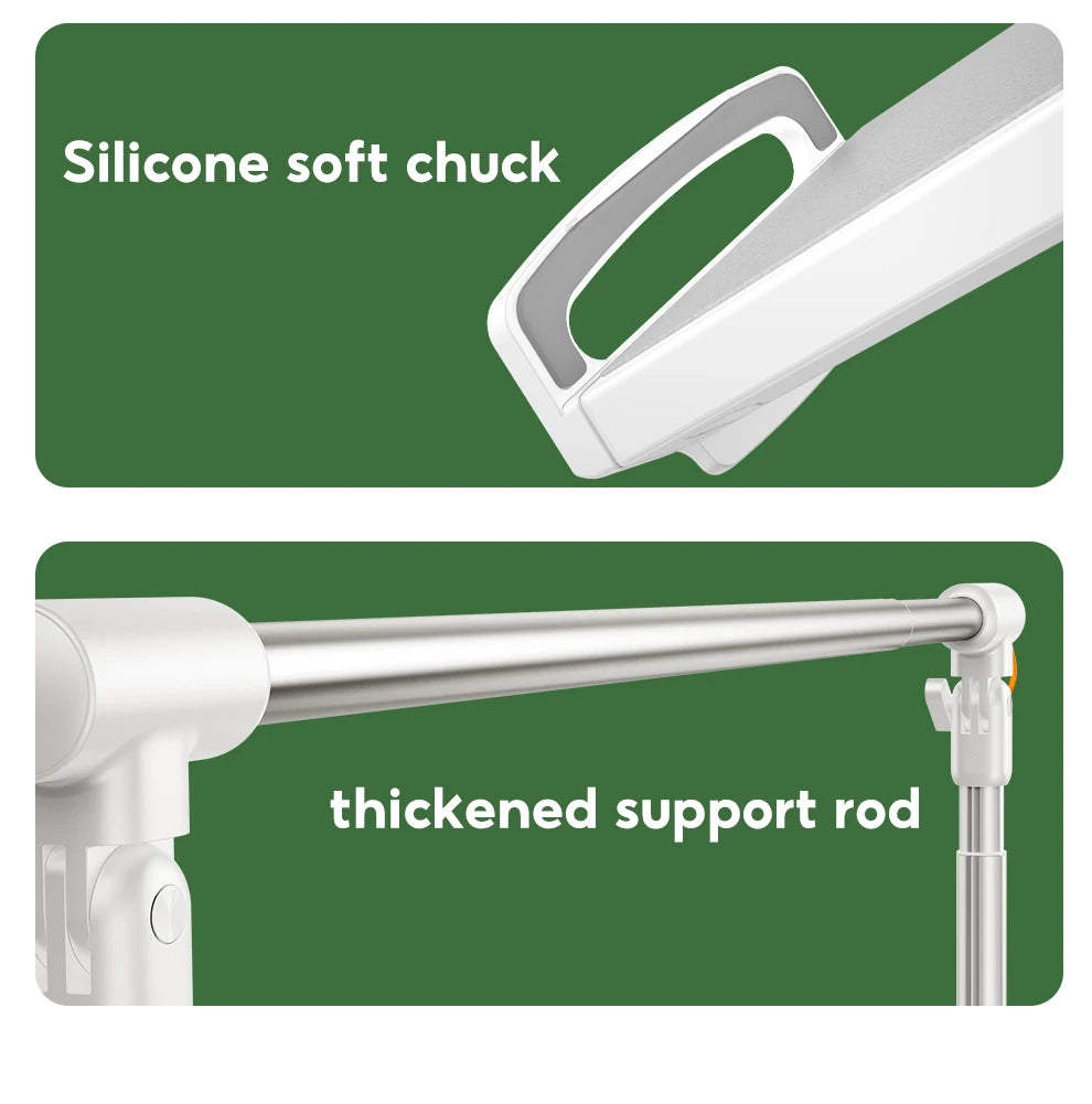 Adjustable Aluminum Tablet & Phone Stand – Foldable Desktop Holder for iPad, Tablets & Smartphones