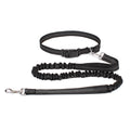 Hands-Free Dog Leash with Waist Belt – Adjustable Reflective Bungee Lead for Running, Walking & Outdoor Training