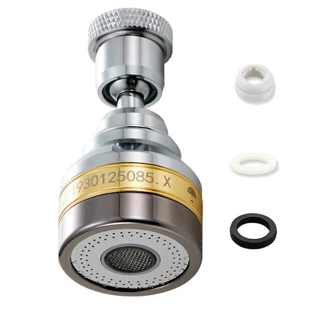 360° Flexible Stainless Steel Faucet Extender with 3 Spray Modes for Kitchen & Bathroom Sink