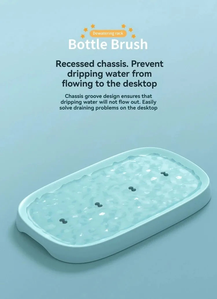 /Estante escurridor para biberones Estante de secado conveniente Estante escurridor colgante Estante de secado para tazas de agua de bebé Soporte
