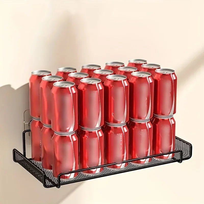 Wall-Mounted Router Shelf – No-Drill Stainless Steel Organizer for WiFi Router, TV Box & Cable Management