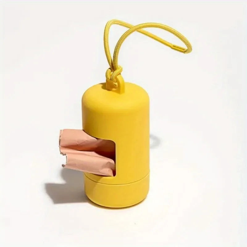 Portable Dog Waste Bag Dispenser – Mini Poop Bag Holder for Leash, Travel & Home Pet Waste Organization