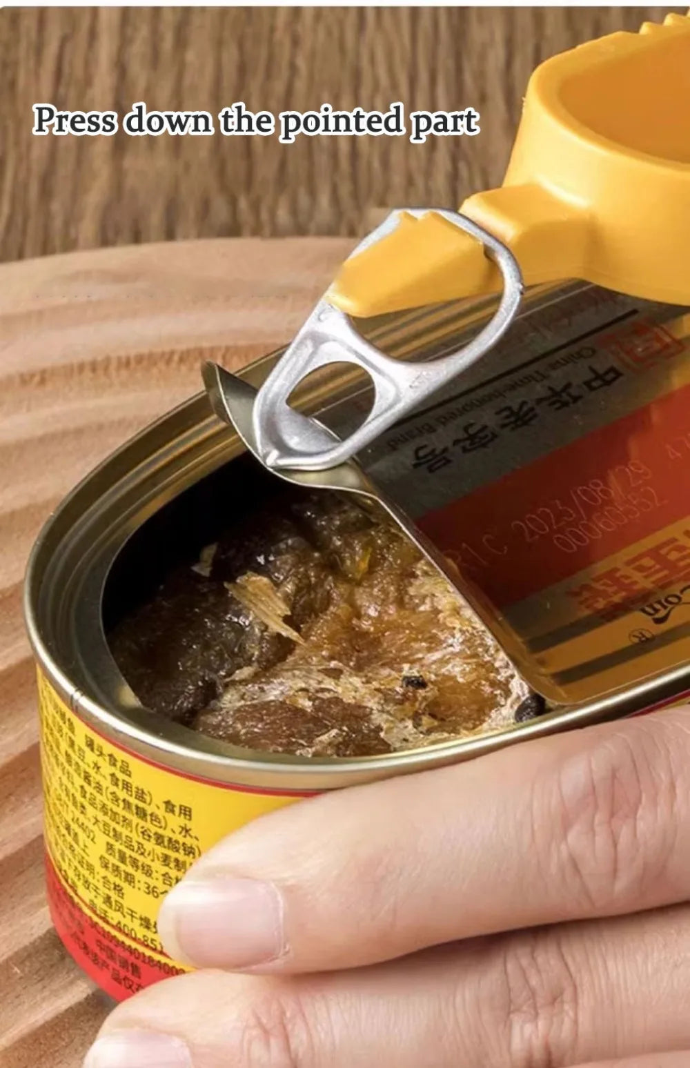 5-in-1 Multifunctional Can & Bottle Opener Tool for Jars, Caps and Kitchen Use