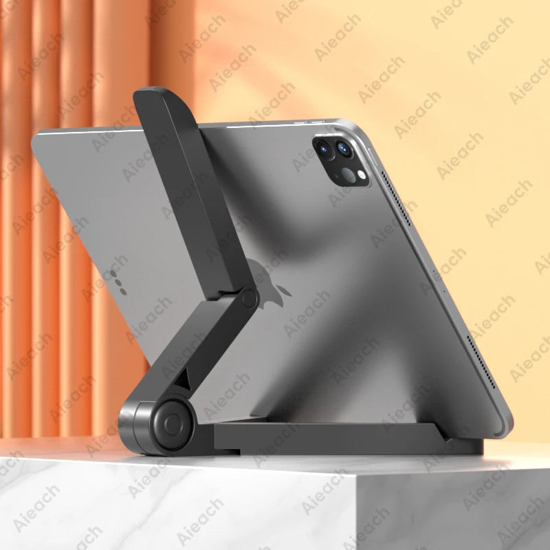 Portable Tablet & Monitor Stand – Adjustable Foldable Holder for Tablets, Kindle & Smartphones
