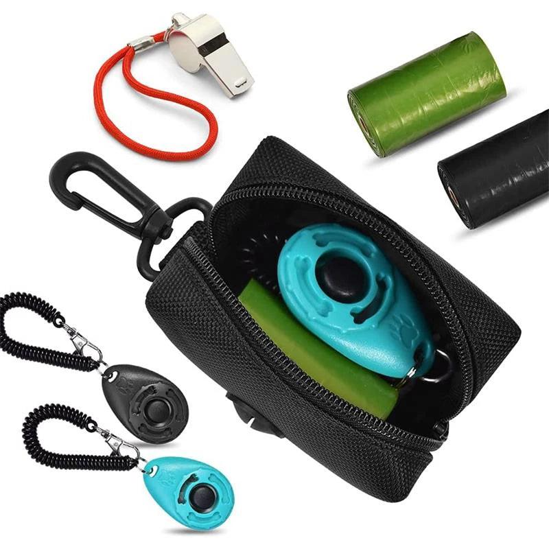 Soporte para Bolsas de Excrementos de Perro para Correa Accesorio Ajustable para Bolsas de Basura de Viaje Pequeñas Dispensador de Bolsas de Excrementos para Perros Herramientas de Limpieza para Mascotas