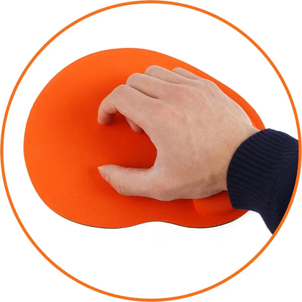 Ergonomic Wrist Support Mouse Pad – Comfortable Memory Foam Wrist Rest for PC, Laptop & Computer Desk Setup