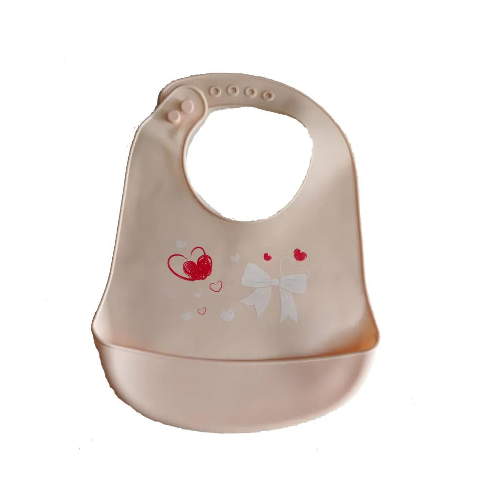Baberos de silicona para niños y niñas para bebés y niños pequeños, babero de alimentación suave impermeable ajustable con recolector de alimentos grande, sin BPA
