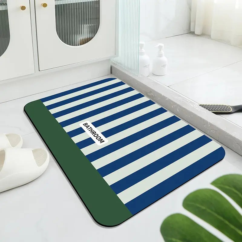 Non-Slip Memory Foam Bath Mat – Soft Absorbent Bathroom Rug with Anti-Slip Backing for Bathroom, Bedroom, Entryway & Laundry Room