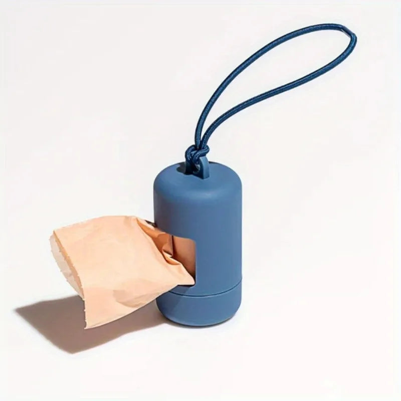 Portable Dog Waste Bag Dispenser – Mini Poop Bag Holder for Leash, Travel & Home Pet Waste Organization