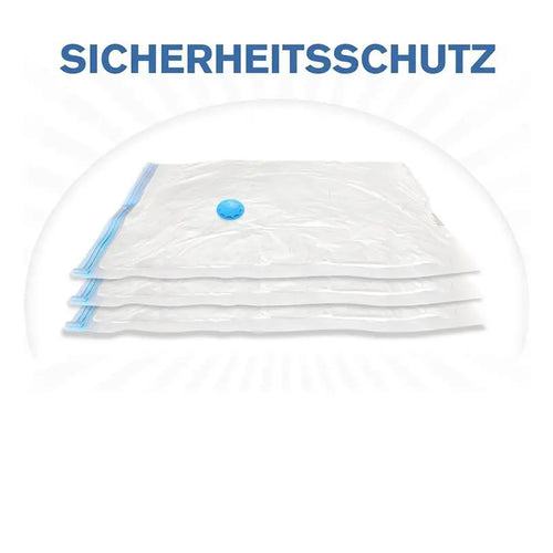 10-Pack Vacuum Storage Bags for Clothes – Reusable Space-Saving Compression Bags (40 × 30 cm)