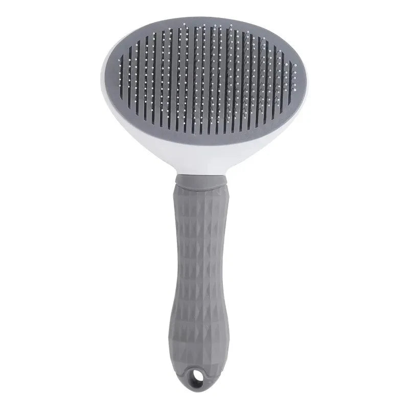 Cepillo para perros, peine para gatos, cepillo autolimpiante para quitar el pelo de mascotas para perros y gatos, herramientas de aseo para mascotas, peine desenredante, accesorios para perros