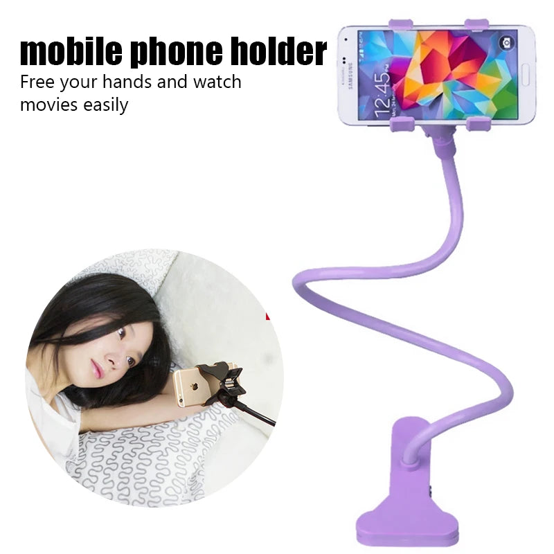 Universal Flexible Lazy Phone Holder – Adjustable Hands-Free Smartphone Stand for Bed, Desk & Home Use