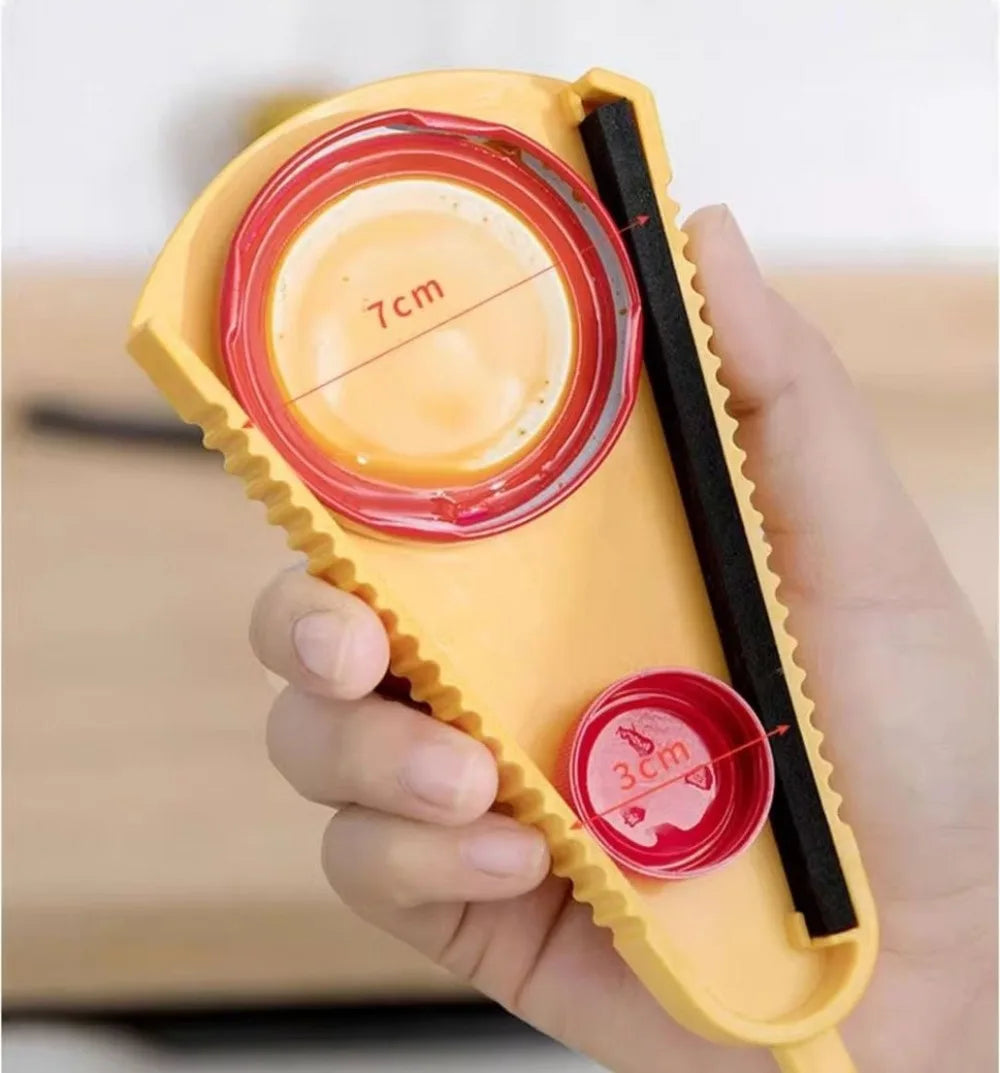 5-in-1 Multifunctional Can & Bottle Opener Tool for Jars, Caps and Kitchen Use