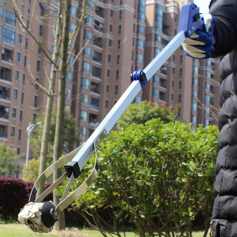 Extra Long Foldable Reacher Grabber Tool – 83 cm Lightweight Pick-Up Stick for Trash, Household Items & Hard-to-Reach Objects