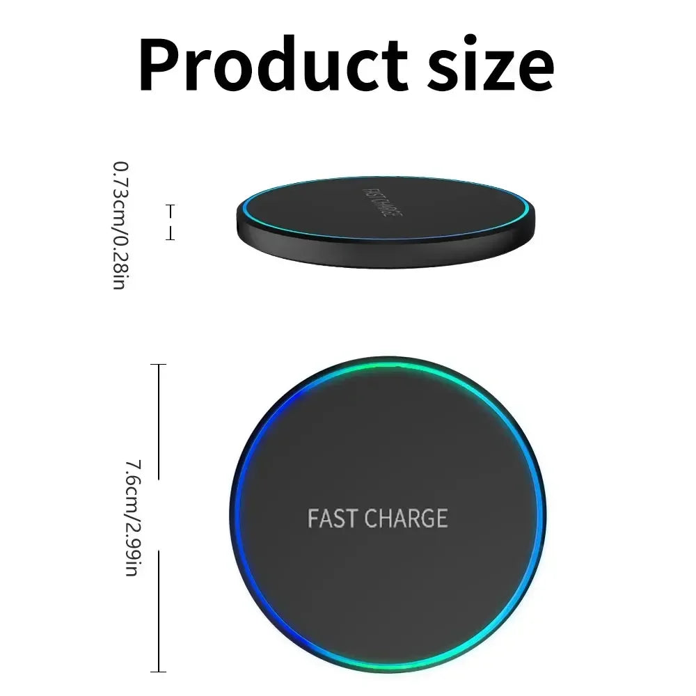 4-in-1 Wireless Charging Station for Phone, Watch, Earbuds & Tablet