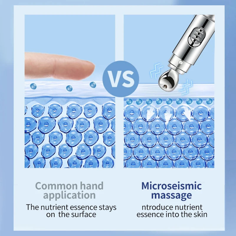 Electric Massage Eye Cream – Hyaluronic Acid Firming & Anti-Aging